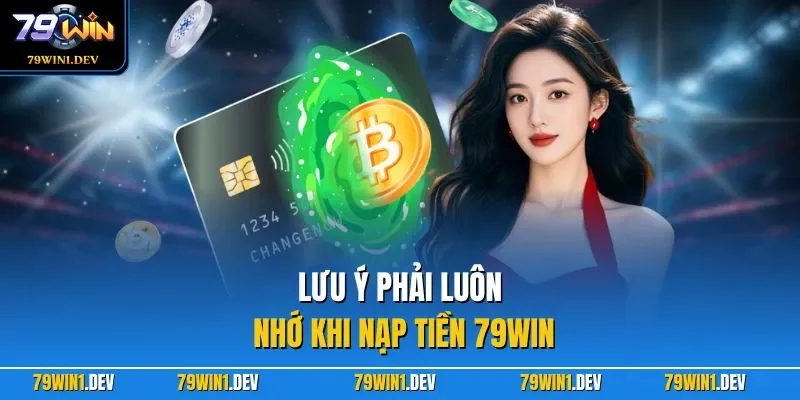 Nạp tiền 79win 3 Lưu phải luôn nhớ khi nạp tiền 79WIN